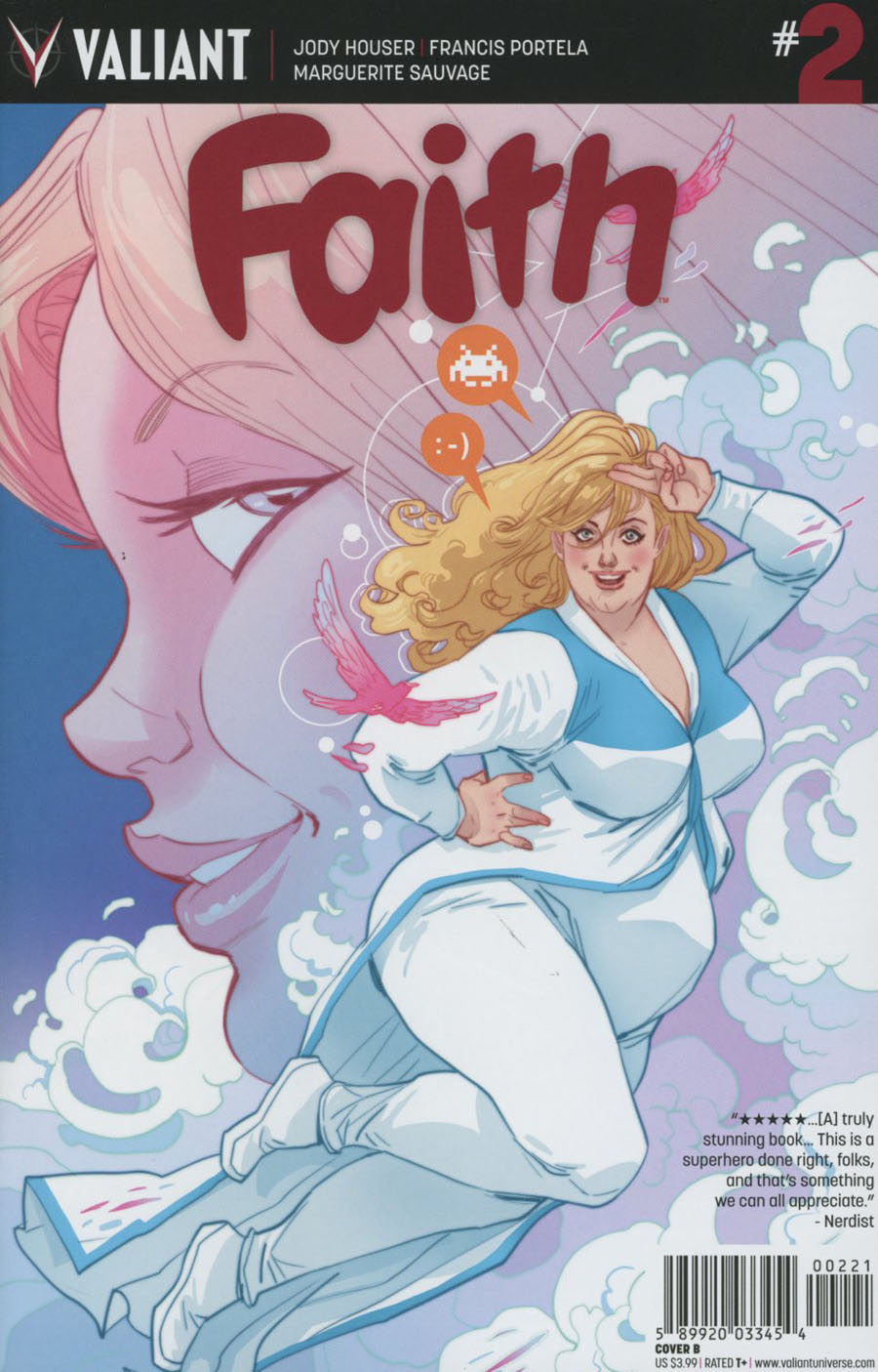 Faith (Valiant Entertainment) #2 Cover B Variant Marguerite Sauvage Cover