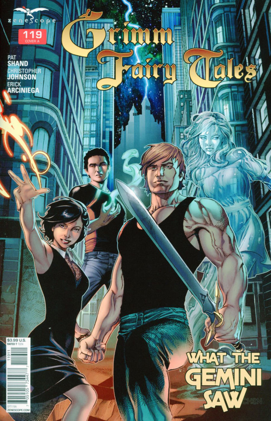 Grimm Fairy Tales #119 Cover A Sean Chen