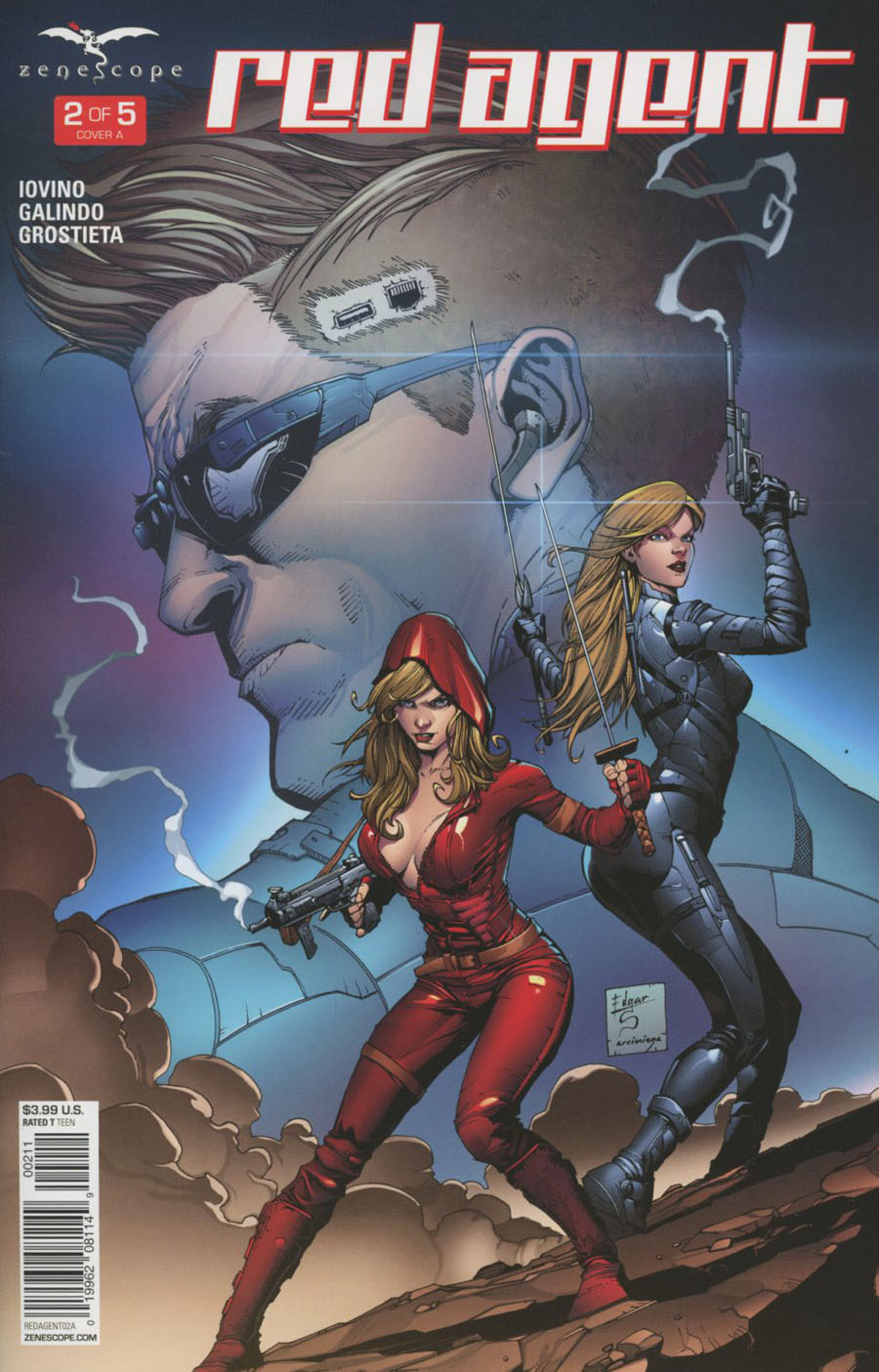 Grimm Fairy Tales Presents Red Agent #2 Cover A Edgar Salazar