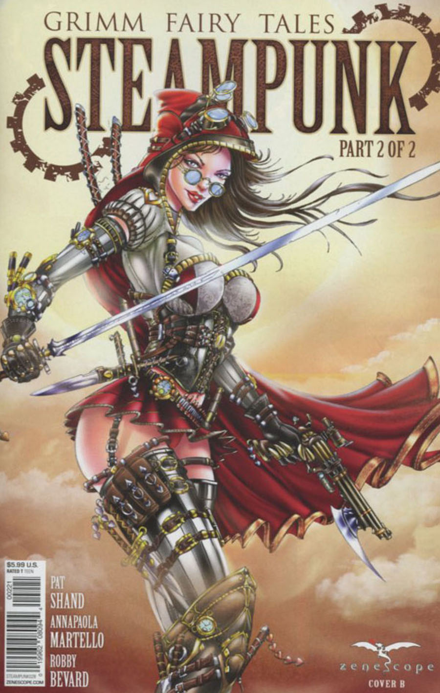 Grimm Fairy Tales Presents Steampunk #2 Cover B Jamie Tyndall