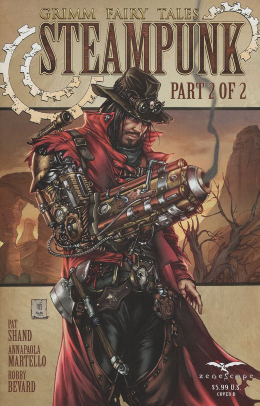 Grimm Fairy Tales Presents Steampunk #2 Cover D Mike Krome