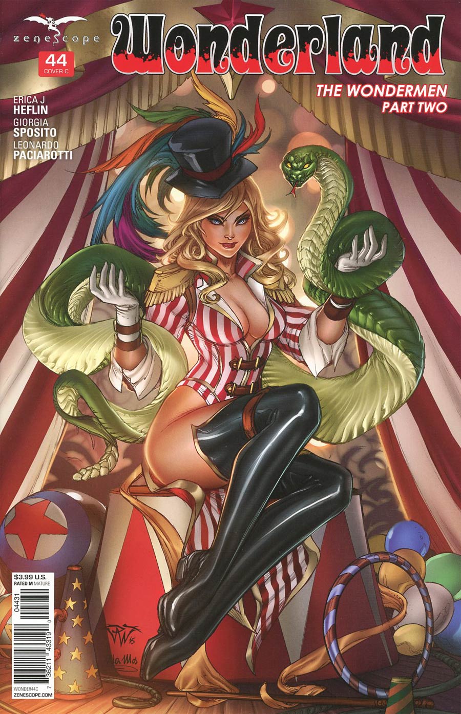 Grimm Fairy Tales Presents Wonderland Vol 2 #44 Cover C Paolo Pantalena