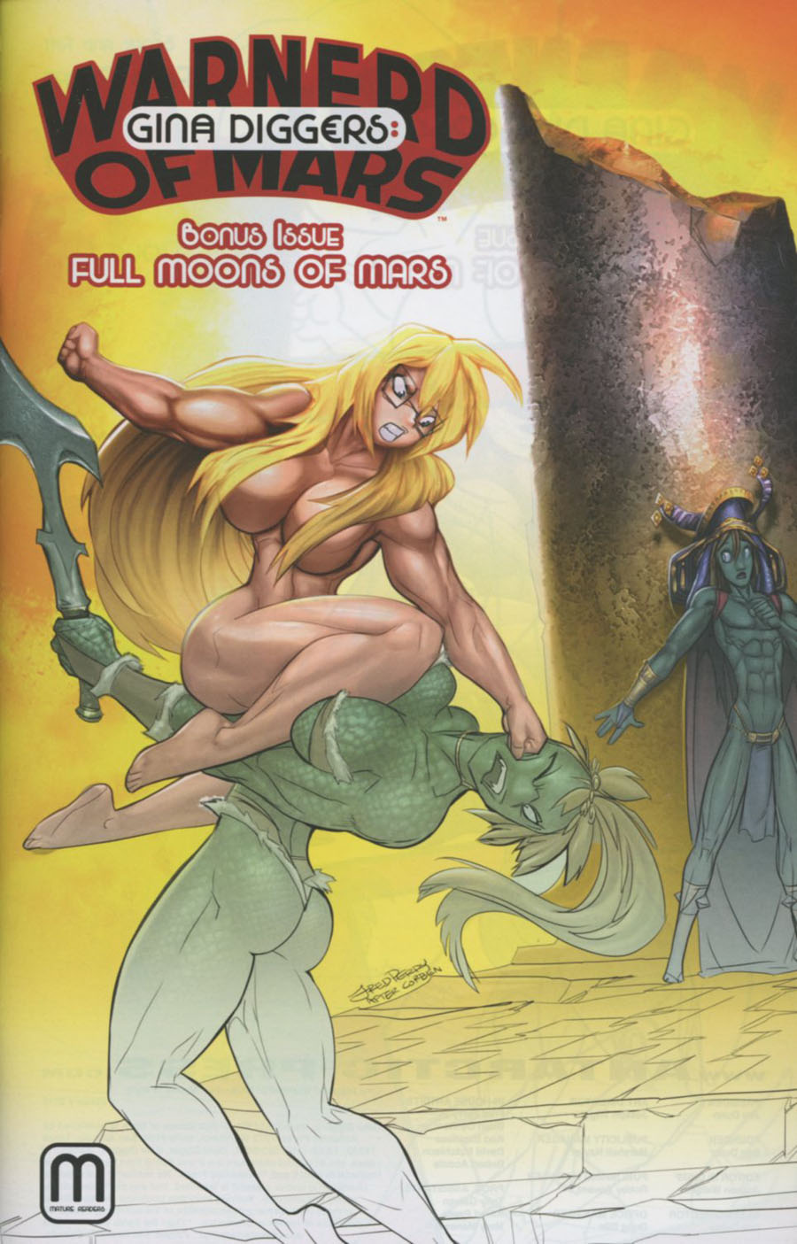 Gold Digger Warnerd Of Mars Full Moons Of Mars One Shot