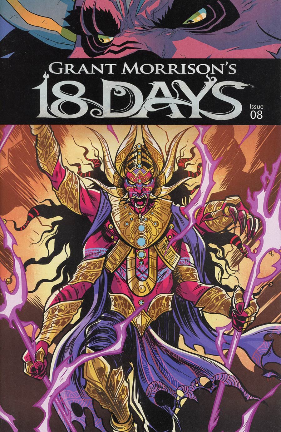 Grant Morrisons 18 Days #8 Cover A Regular Jeevan Kang Cover