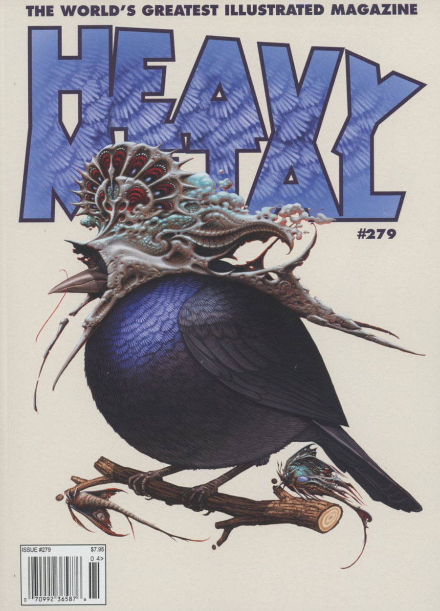 Heavy Metal #279 Cover A Regular Mike Mitchell & Aaron Horkey Cover