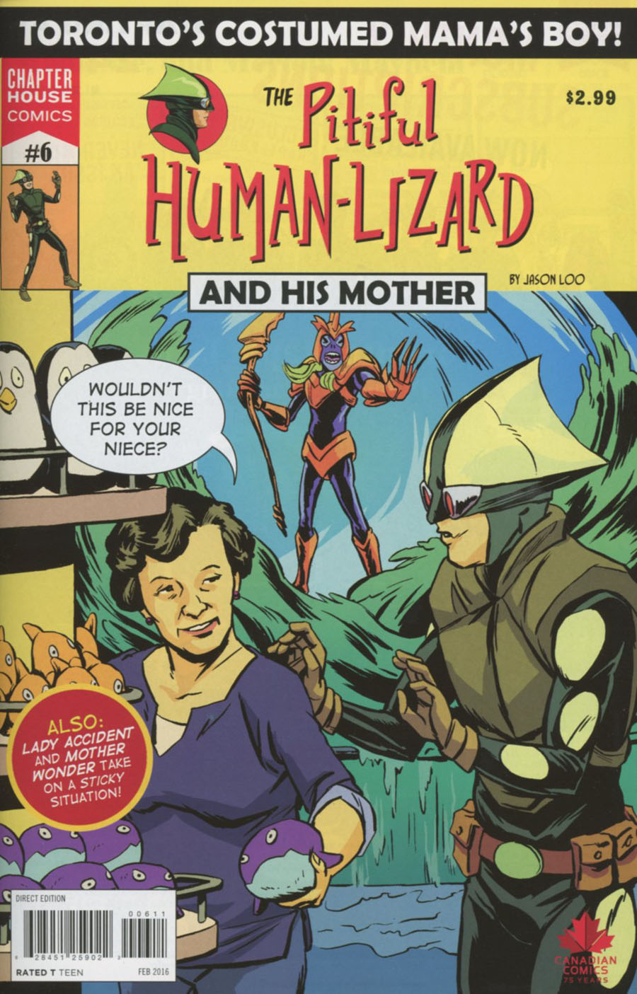 Pitiful Human-Lizard #6 Cover A Regular Jason Loo Cover