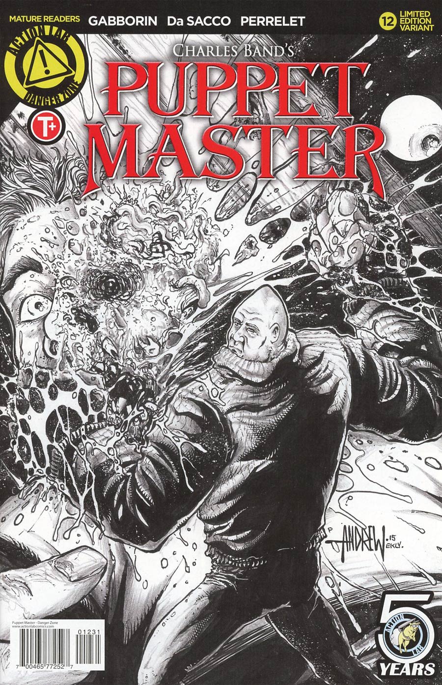 Puppet Master #12 Cover C Variant Kill Sketch Cover