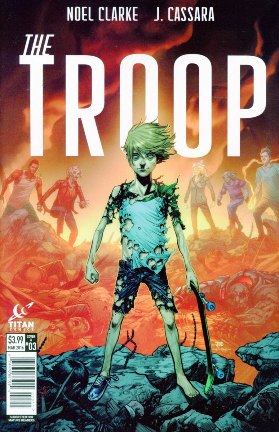 Troop #3 Cover A Regular Joshua Cassara Cover