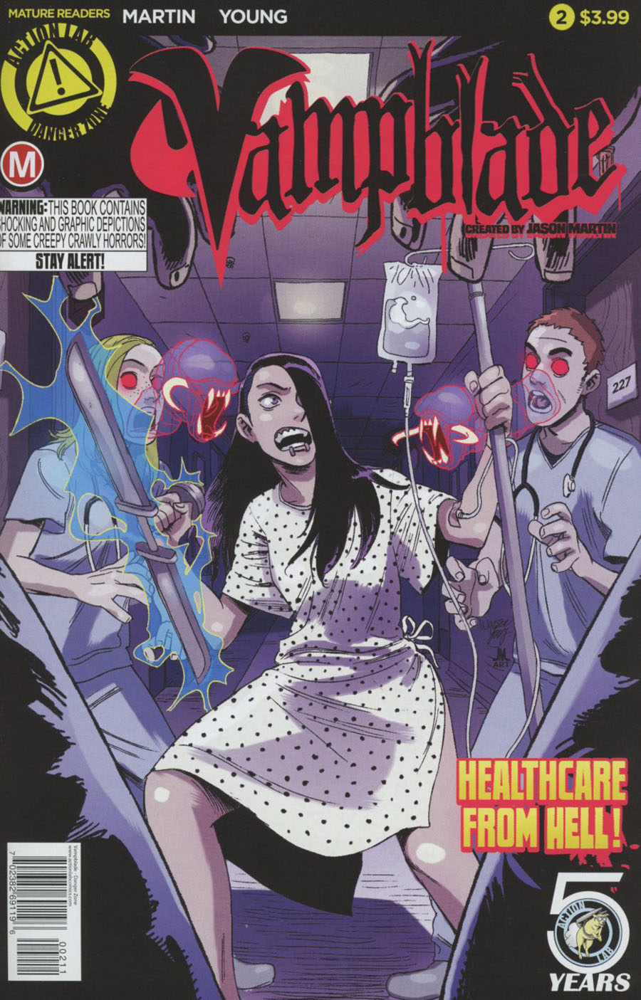 Vampblade #2 Cover A Regular Winston Young Cover