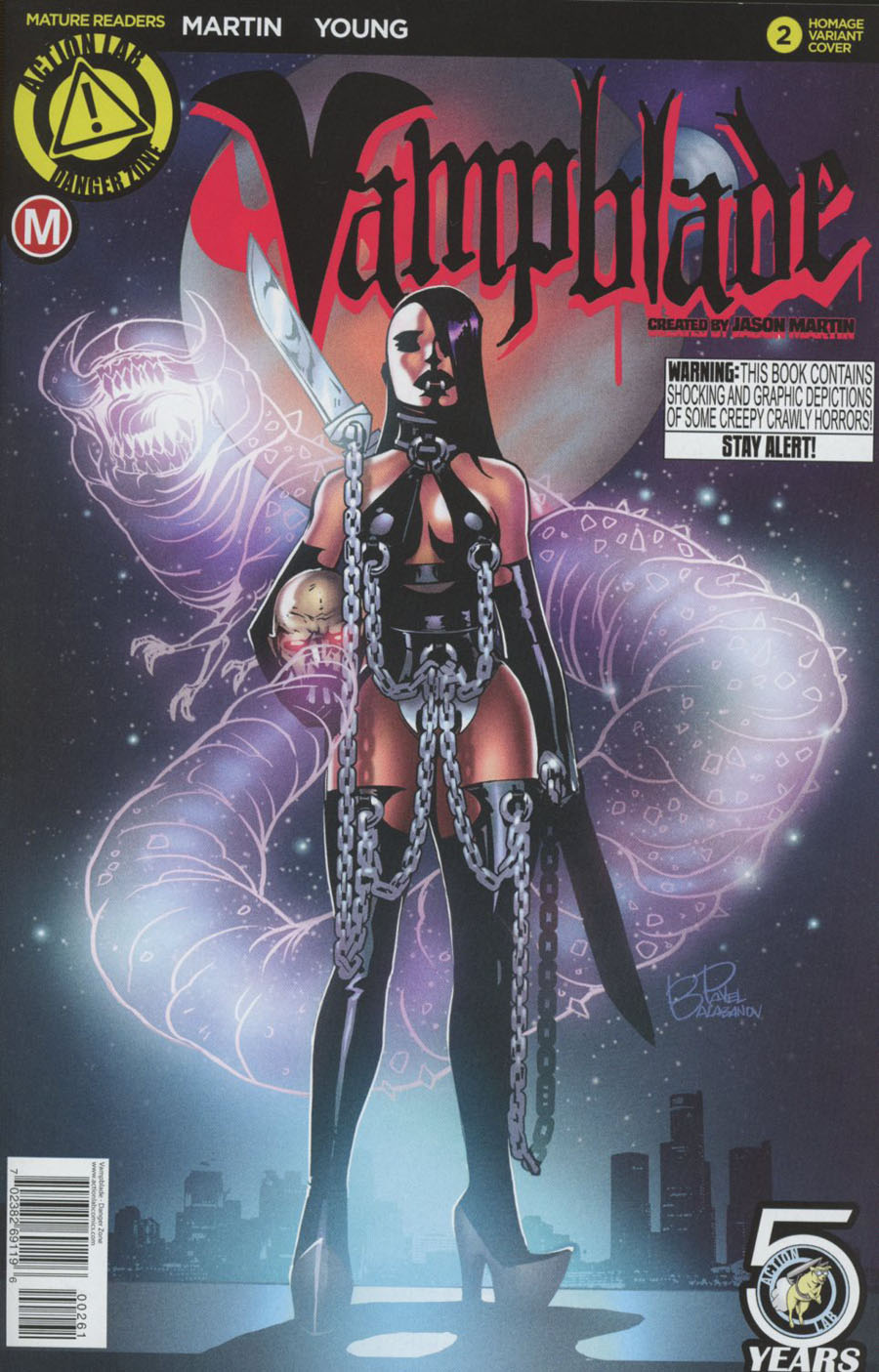 Vampblade #2 Cover E Variant Pavel Balabanov Homage Cover