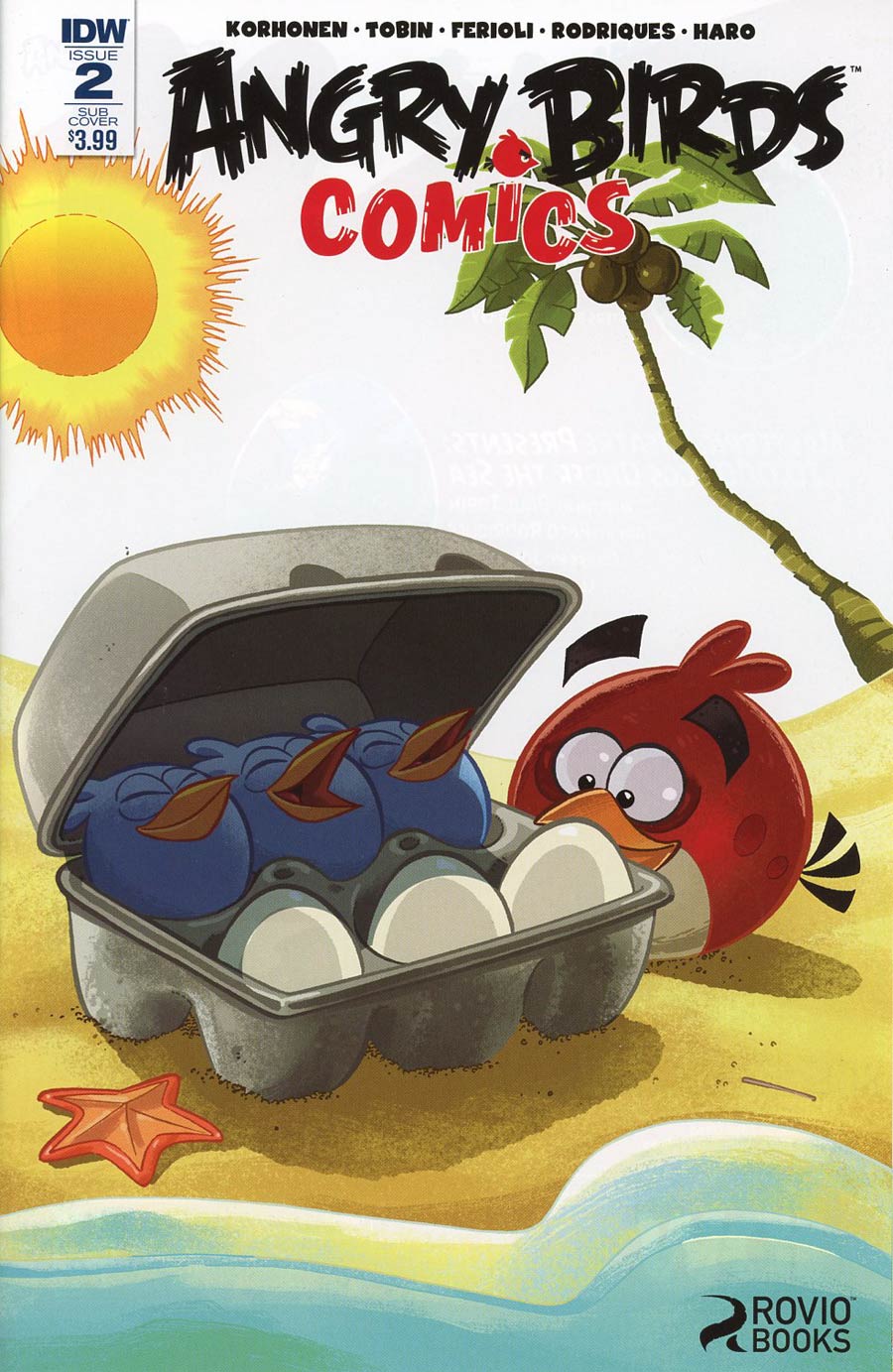 Angry Birds Comics Vol 2 #2 Cover B Variant Paco Rodriques Subscription Cover