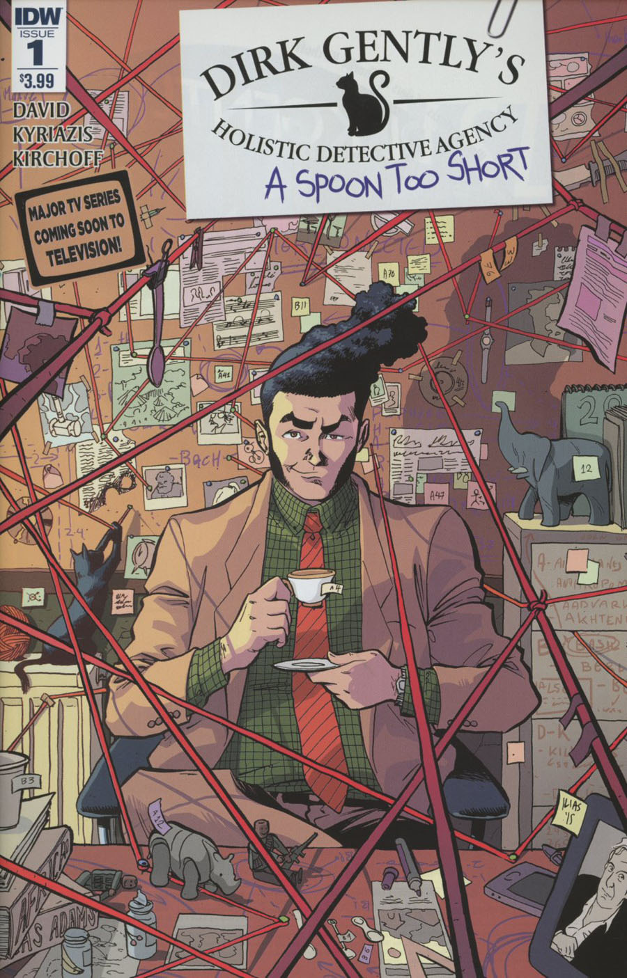 Dirk Gentlys Holistic Detective Agency A Spoon Too Short #1 Cover A Regular Ilias Kyriazis Cover