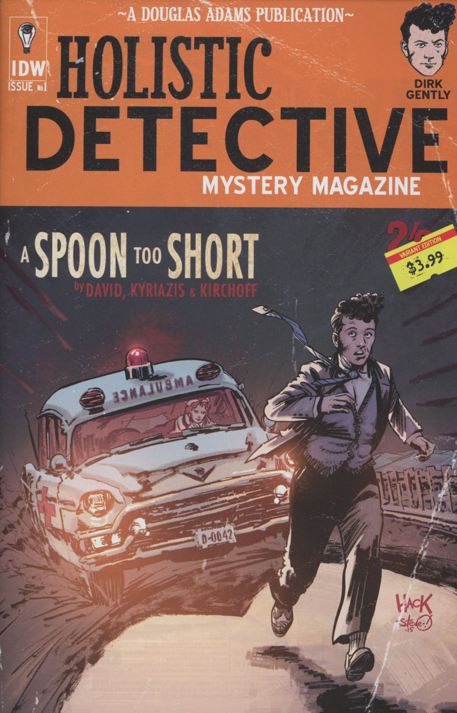 Dirk Gentlys Holistic Detective Agency A Spoon Too Short #1 Cover B Variant Robert Hack Subscription Cover