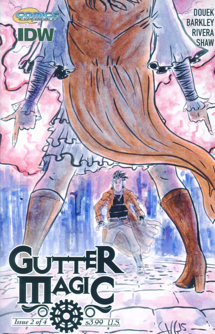 Gutter Magic #2 Cover B Variant Sean Von Gorman Subscription Cover