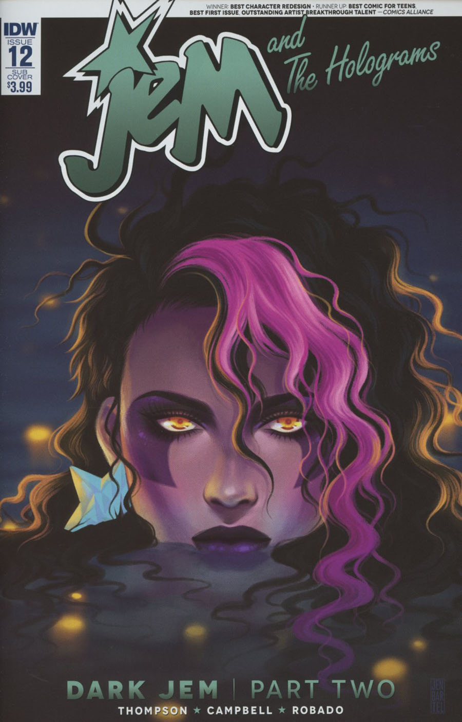 Jem And The Holograms #12 Cover B Variant Jen Bartel Subscription Cover