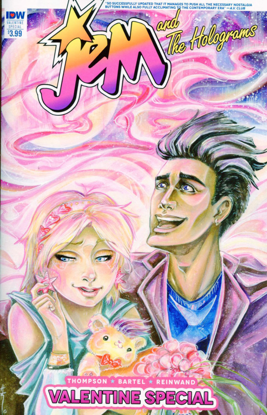 Jem And The Holograms Valentines Day Special 2016 Cover A Regular Sara Richard Cover