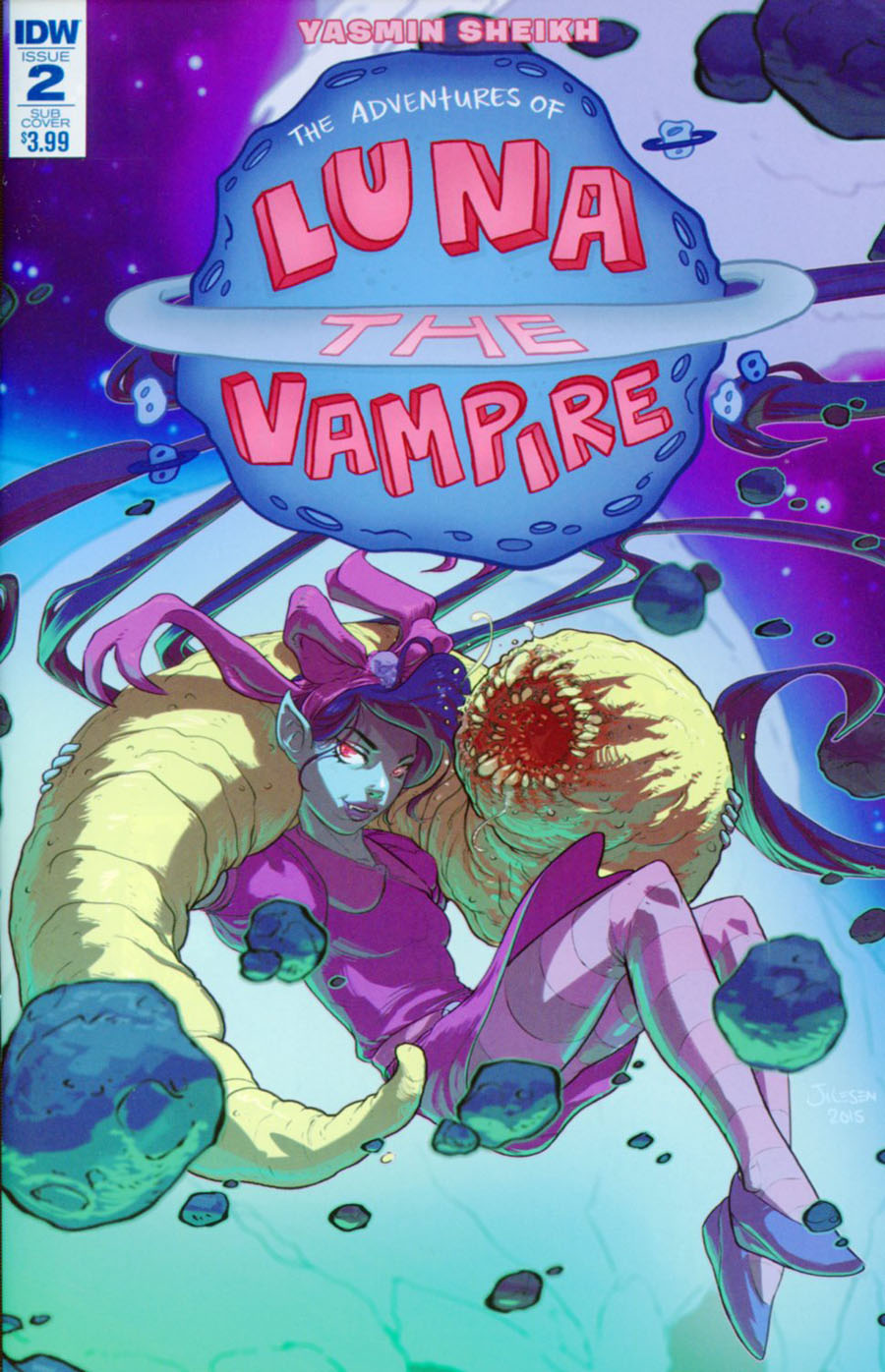 Luna The Vampire #2 Cover B Variant Tom Jilesen Subscription Cover