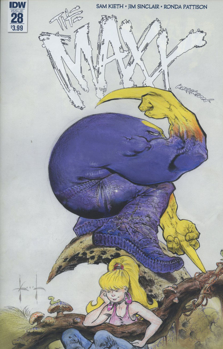 Maxx Maxximized #28 Cover A Regular Sam Kieth Cover