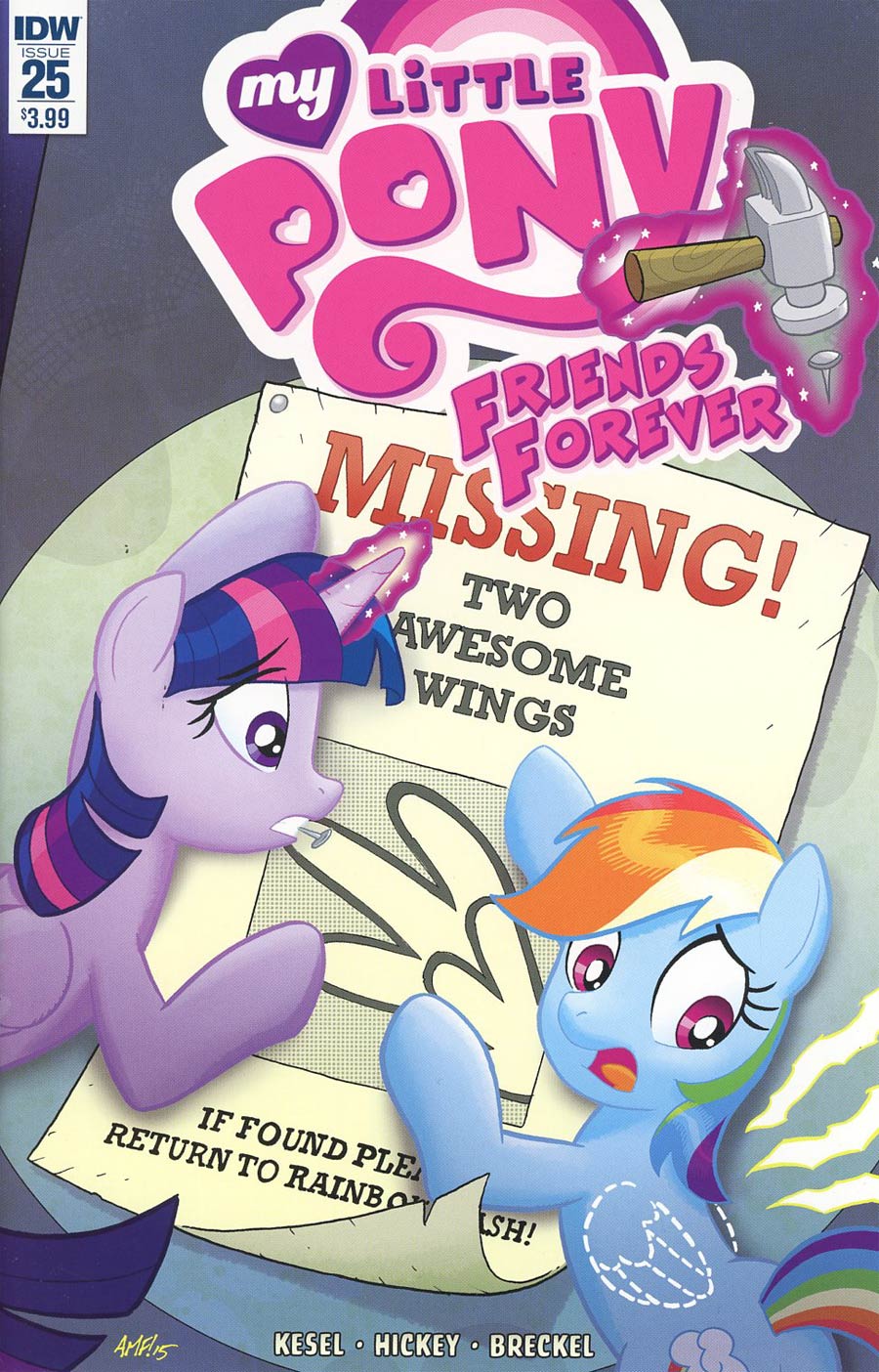 My Little Pony Friends Forever #25 Cover A Regular Tony Fleecs Cover