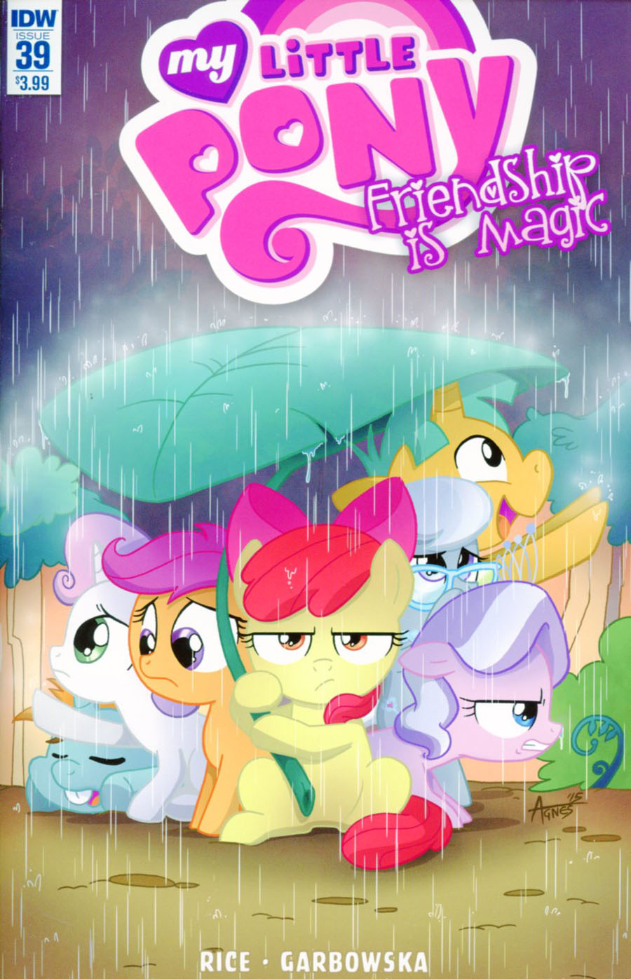 My Little Pony Friendship Is Magic #39 Cover A Regular Agnes Garbowska Cover