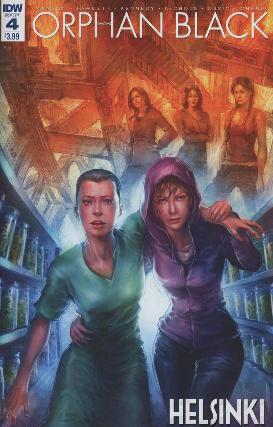 Orphan Black Helsinki #4 Cover A Regular Alan Quah Cover