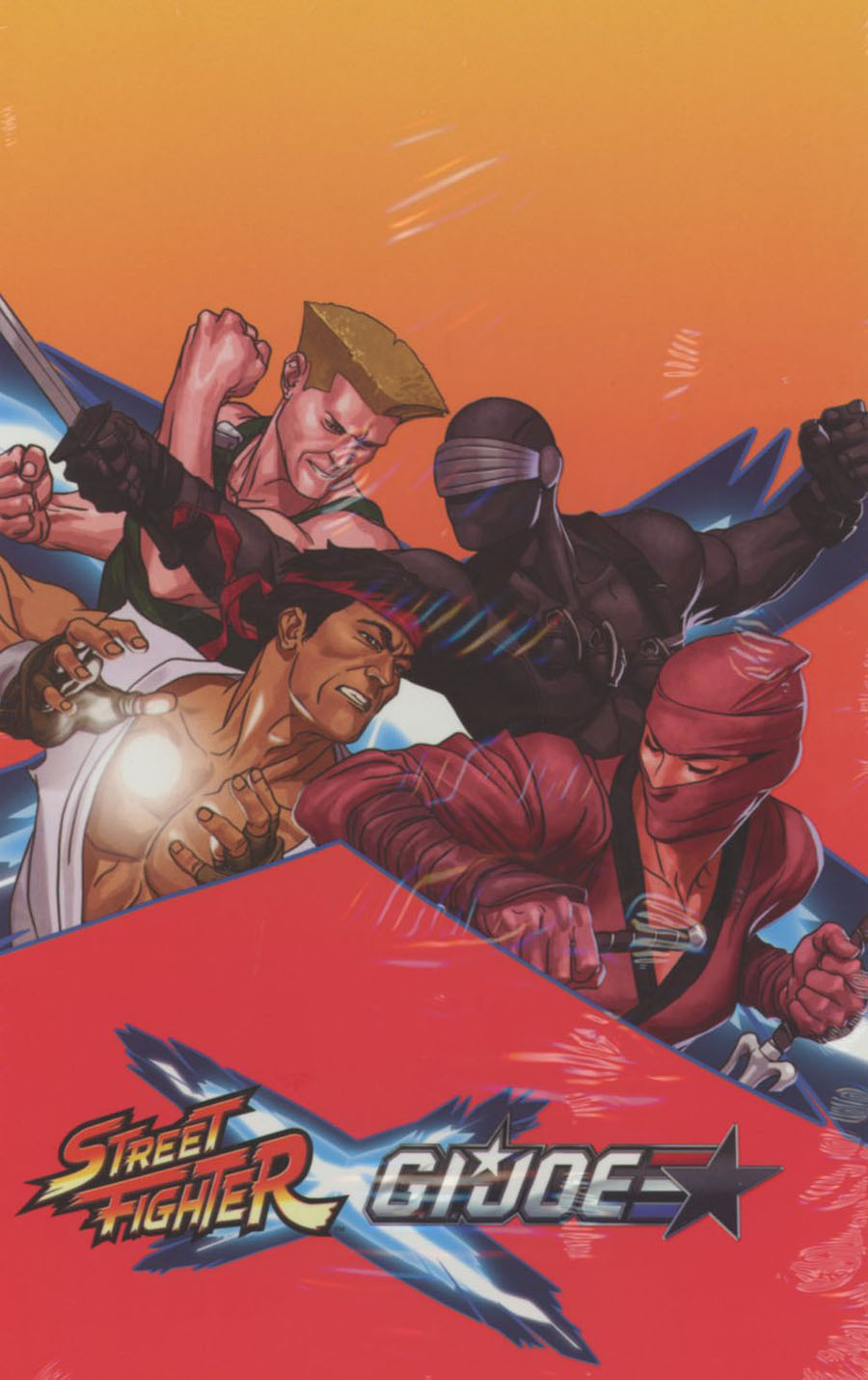 Street Fighter x GI Joe #1 Complete 5 Cover Box Set