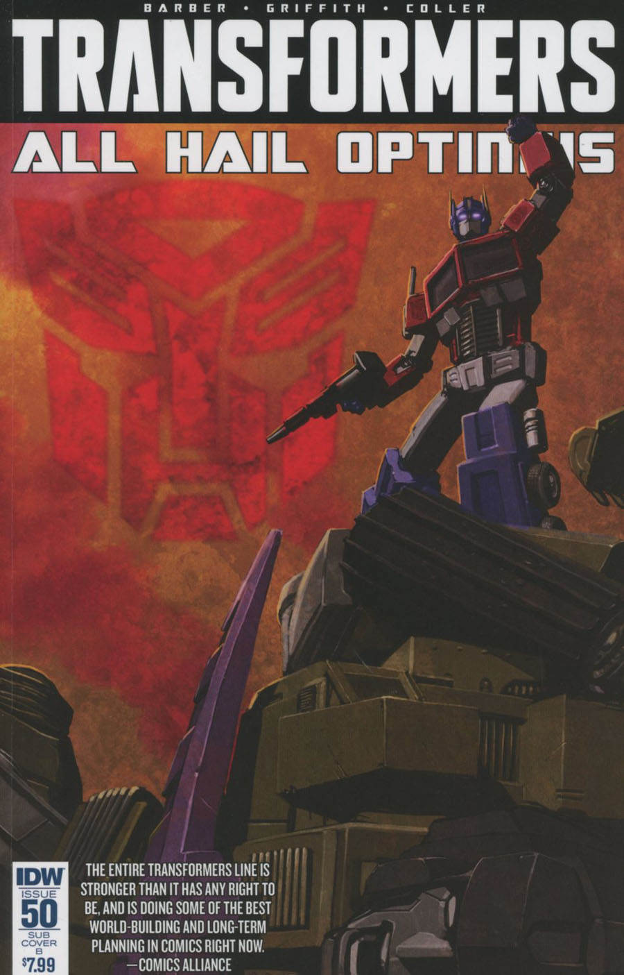 Transformers Vol 3 #50 Cover C Variant Mike Choi Cover