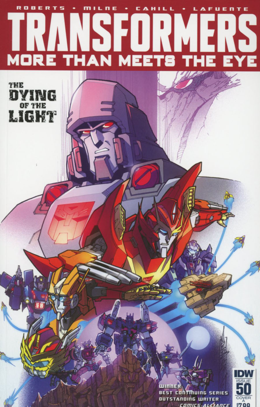 Transformers More Than Meets The Eye #50 Cover A Regular Alex Milne Cover