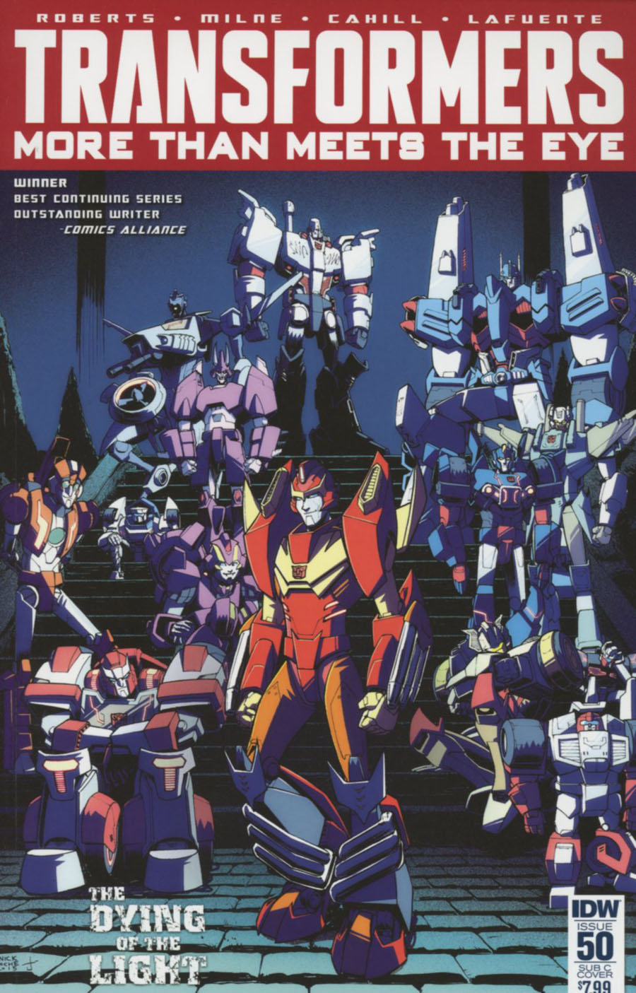 Transformers More Than Meets The Eye #50 Cover D Variant Nick Roche Subscription Cover