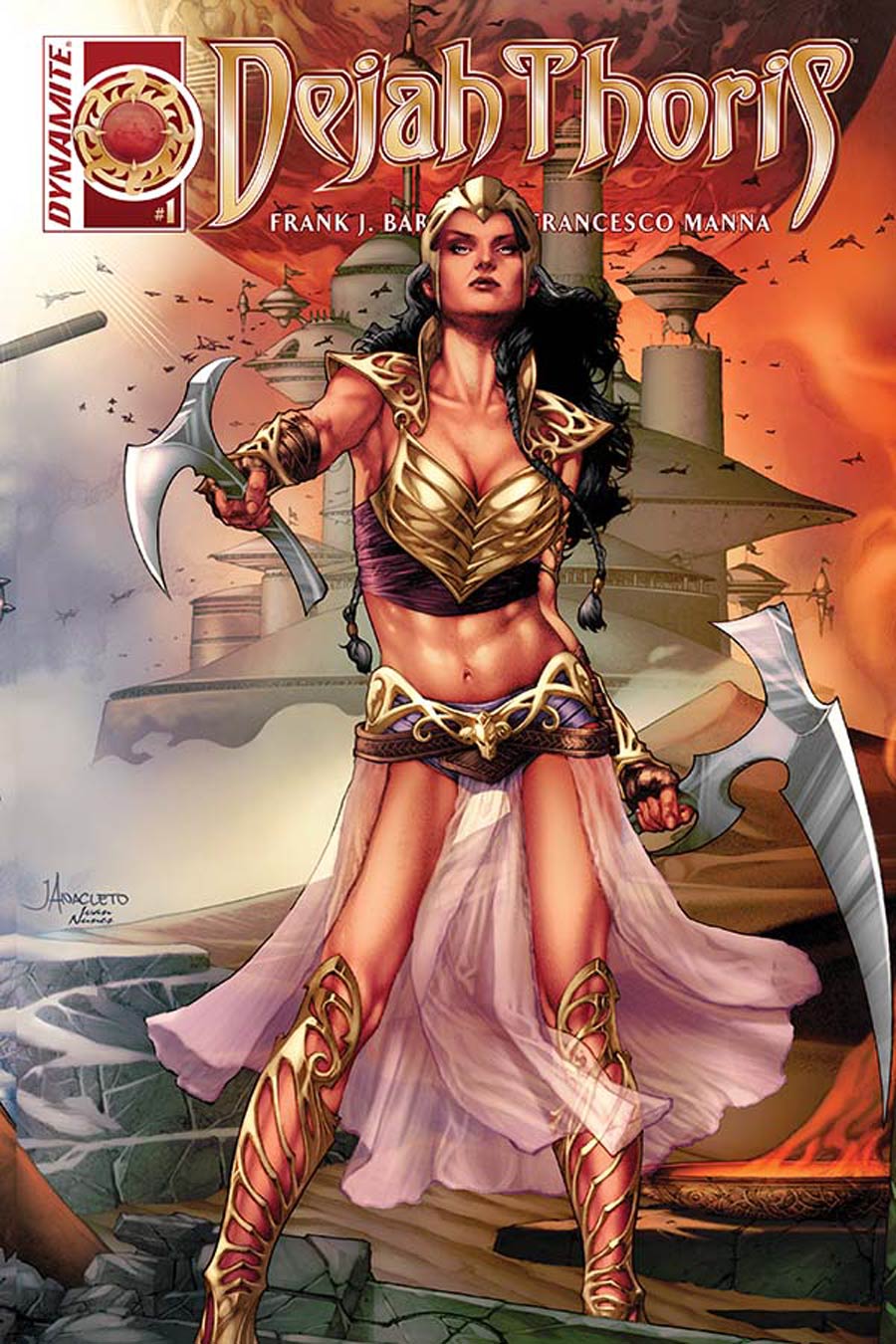 Dejah Thoris #1 Cover E Variant Jay Anacleto Connecting Cover