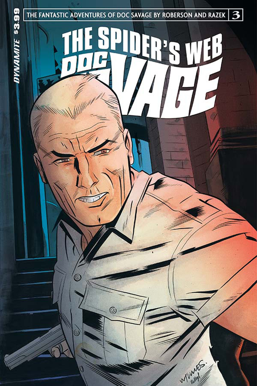 Doc Savage Spiders Web #3 Cover A Regular Wilfredo Torres Cover