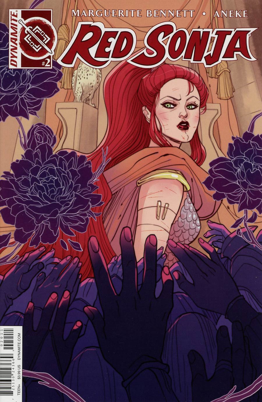 Red Sonja Vol 6 #2 Cover A Regular Marguerite Sauvage Cover