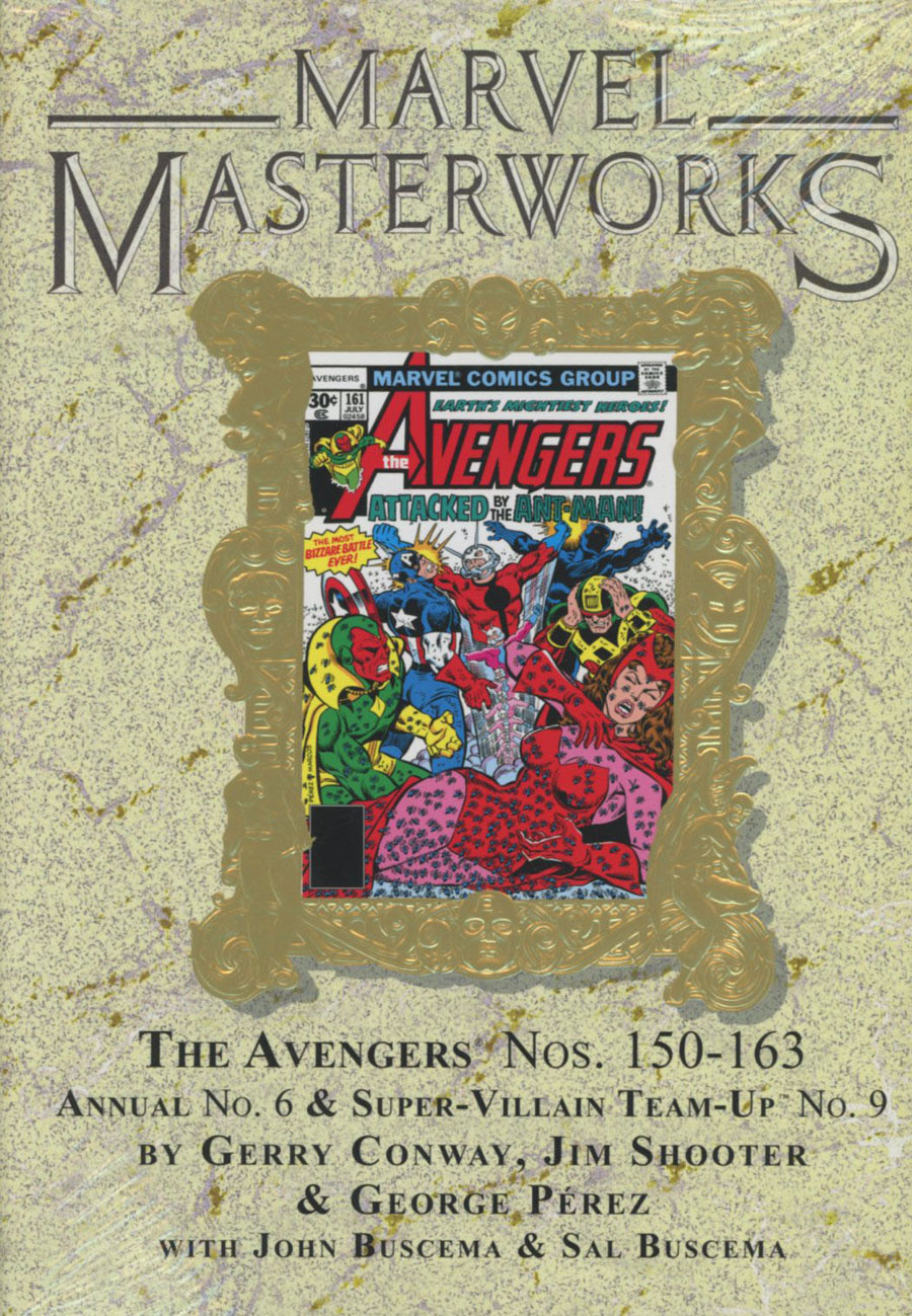 Marvel Masterworks Avengers Vol 16 HC Variant Dust Jacket