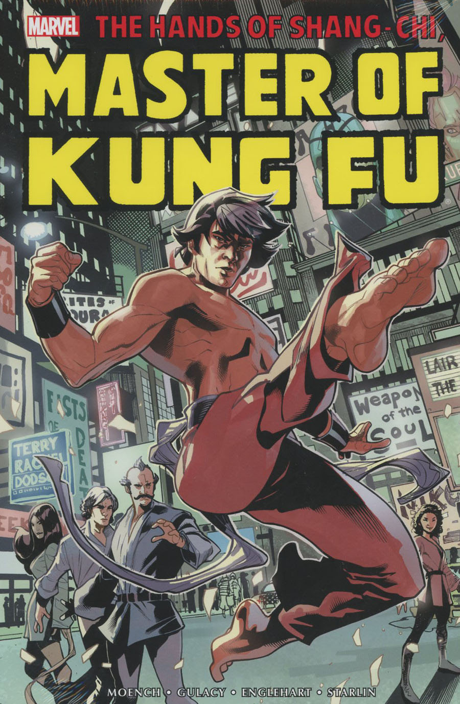 Shang-Chi Master Of Kung Fu Omnibus Vol 1 HC Book Market Terry Dodson Cover