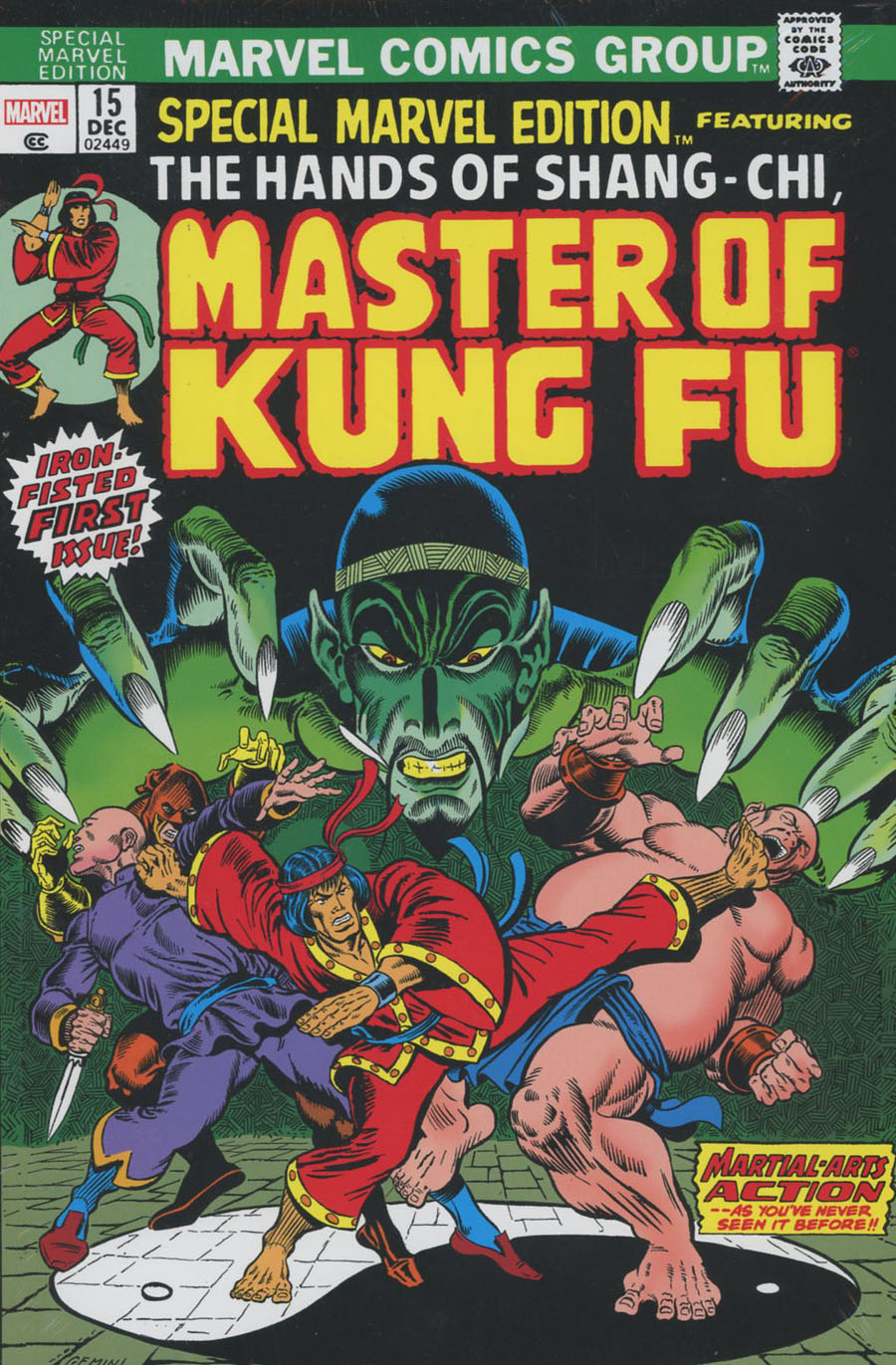 Shang-Chi Master Of Kung Fu Omnibus Vol 1 HC Direct Market Jim Starlin Variant Cover