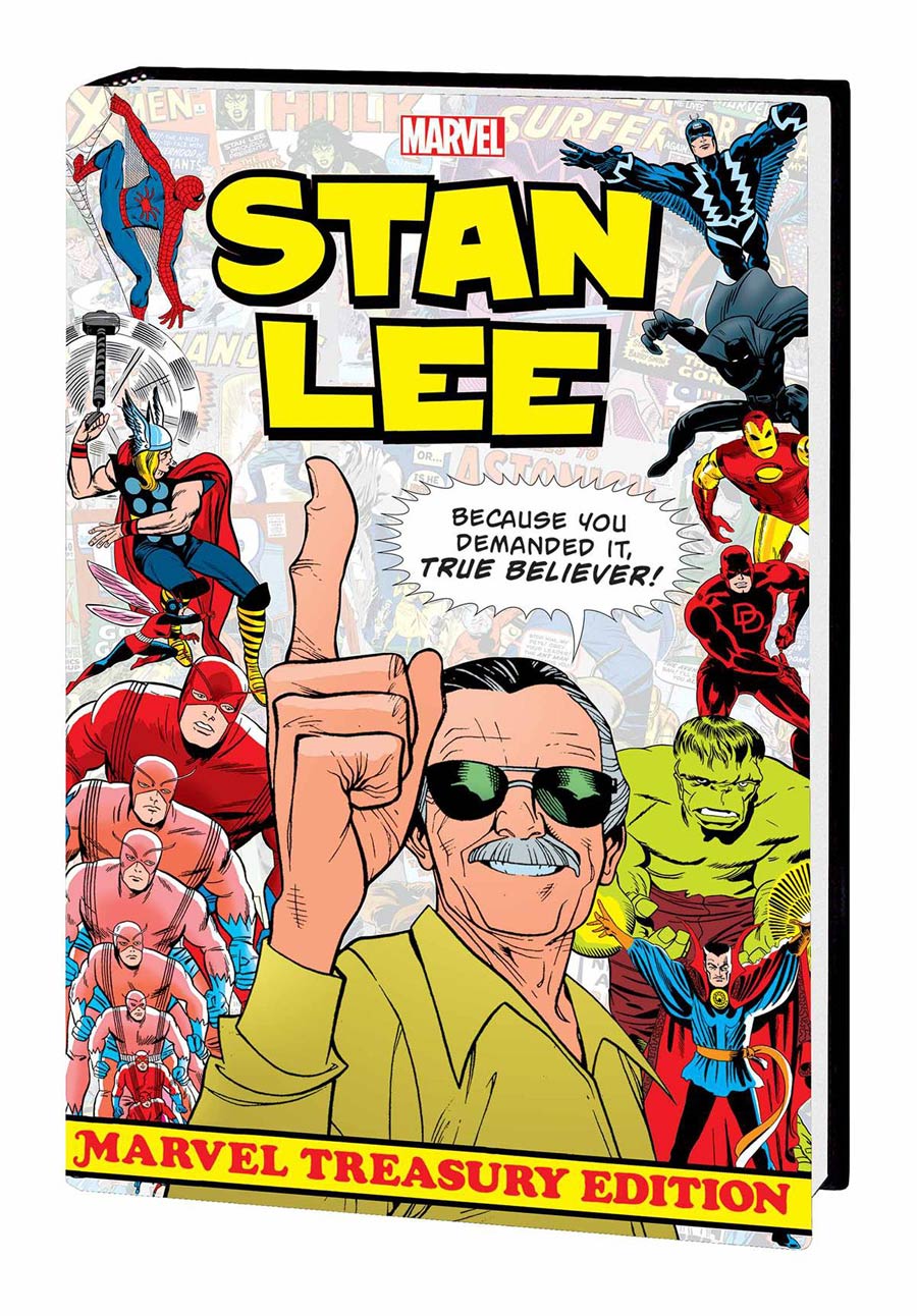 Stan Lee Marvel Treasury Edition Slipcase HC