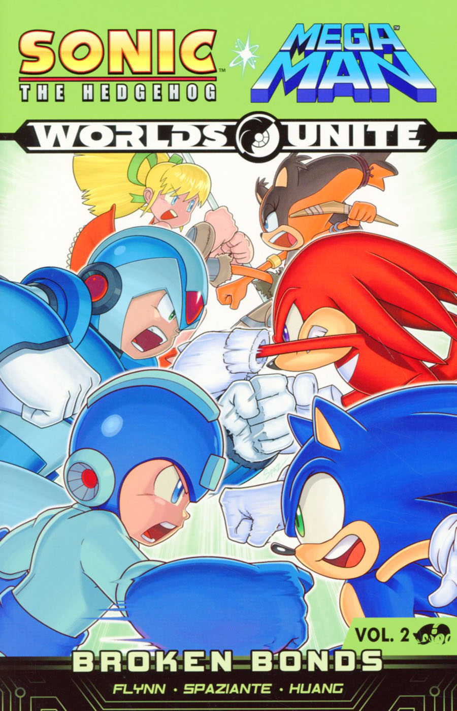 Sonic Mega Man Worlds Unite Vol 2 Broken Bonds TP