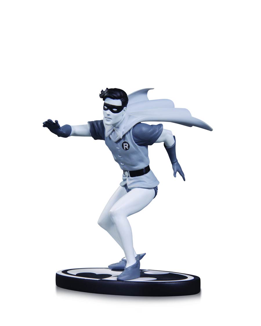 Batman Black & White Series Robin Mini Statue By Carmine Infantino