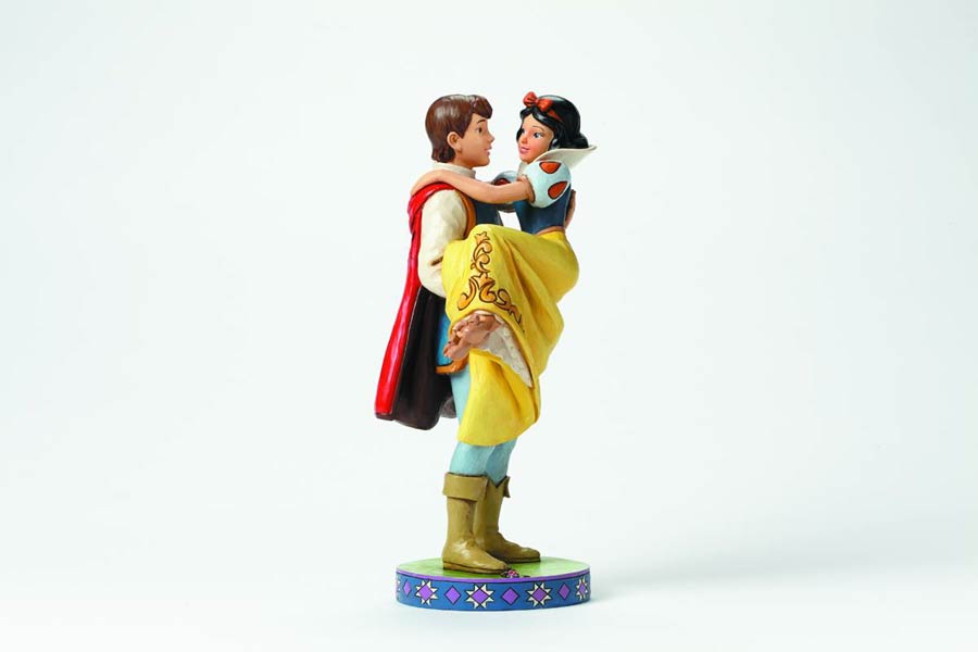 Disney Traditions Snow White And The Seven Dwarfs Figurine - Snow White With Prince