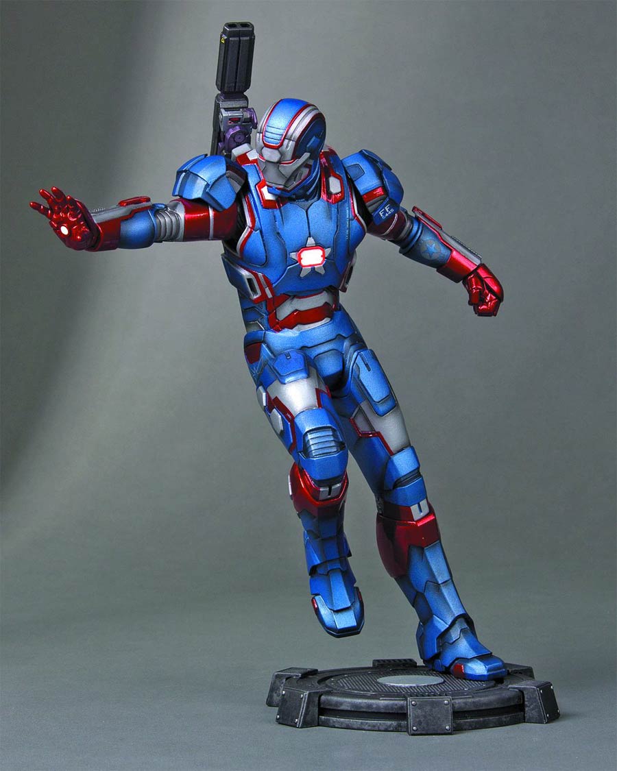Marvel Cinematic Universe Iron Patriot 9-Inch Statue