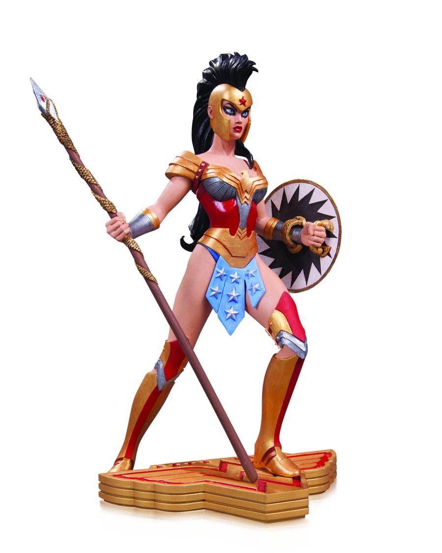 Wonder Woman Art Of War Statue By Amanda Conner