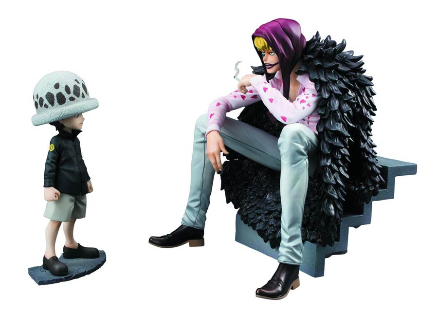One Piece P.O.P. Corazon & Law Limited Edition PVC Figure