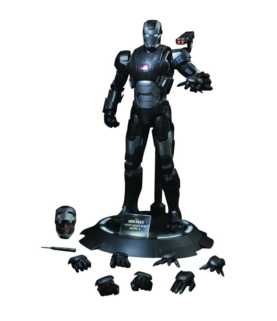 Iron Man 3 War Machine Mark II Super Alloy 1/4 Scale Figure