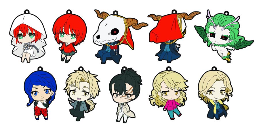 Ancient Magus Bride Rubber Trading Straps 10-Piece Display