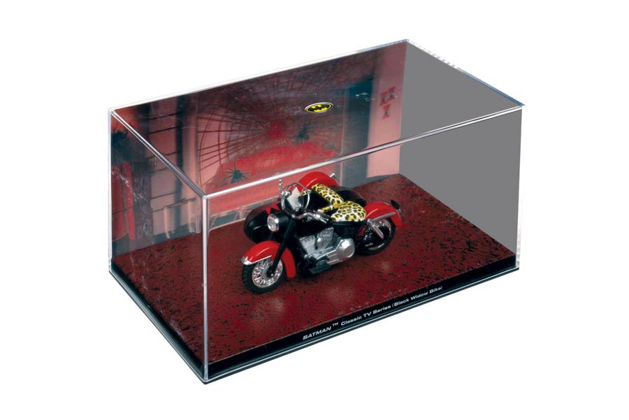 DC Batman Automobilia Collection Magazine #83 Batman Classic TV Series Black Widow Bike