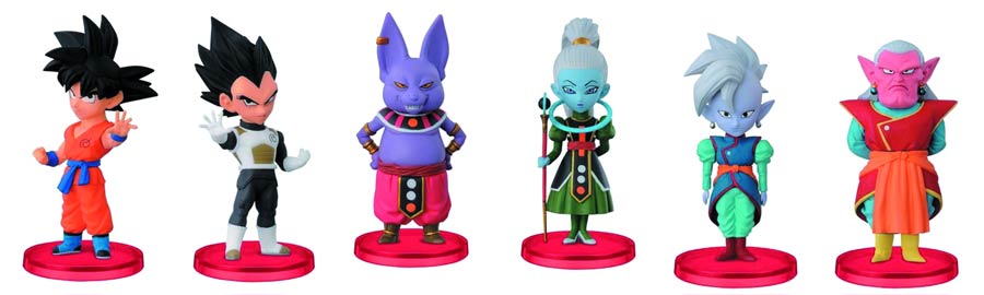 Dragon Ball Super World Collectible Figure Vol 1 Figure Assortment Case