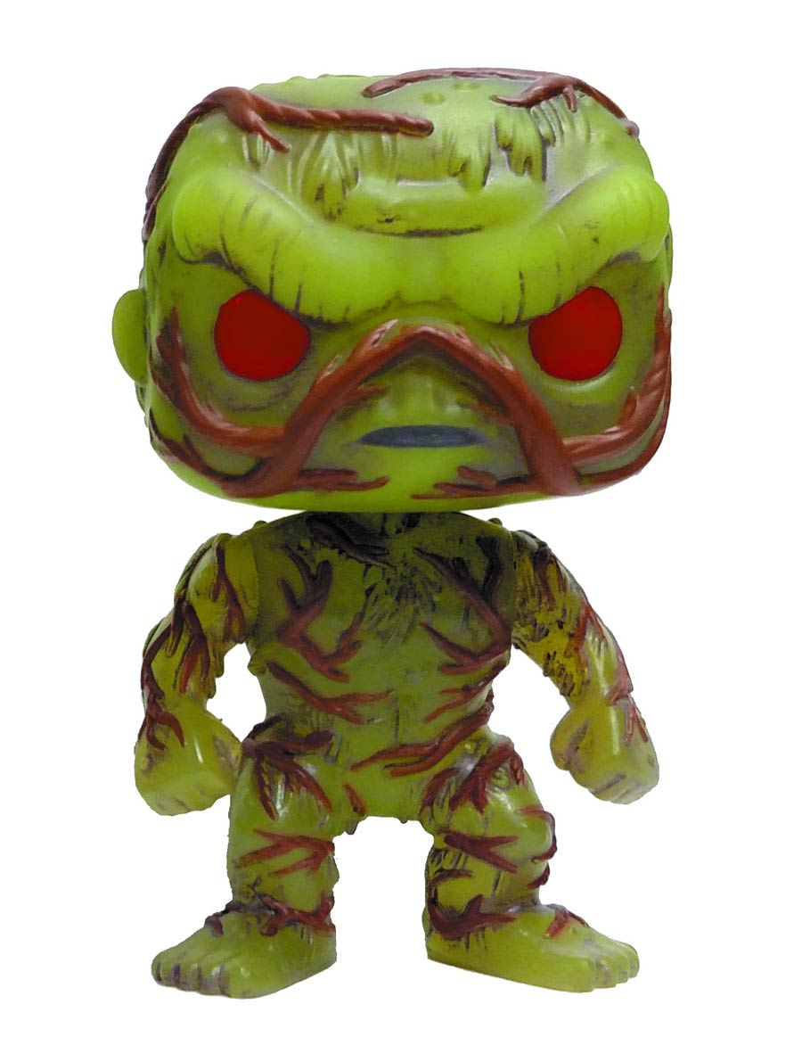 POP DC Heroes Swamp Thing Previews Exclusive Vinyl Figure Glow-In-The-Dark Version