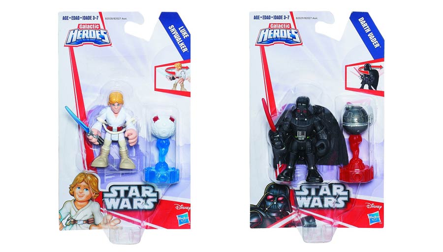 Star Wars Episode VII The Force Awakens Galactic Heroes Feature Action Figure Assortment Case 201501