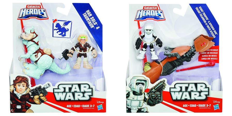 Star Wars Galactic Heroes Deluxe Figure Pack Assortment Case 201601