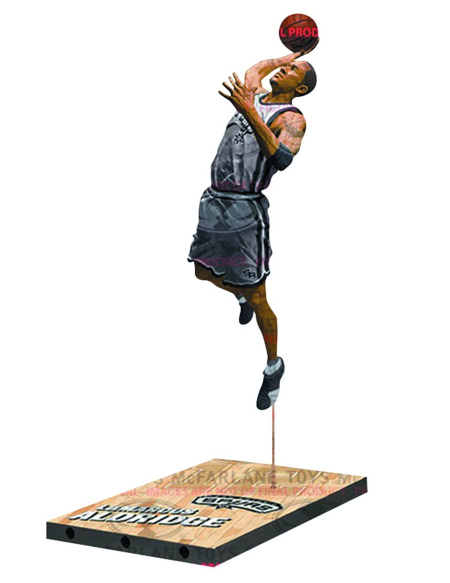 McFarlanes Sports Picks NBA Series 28 Lamarcus Aldridge Action Figure Case